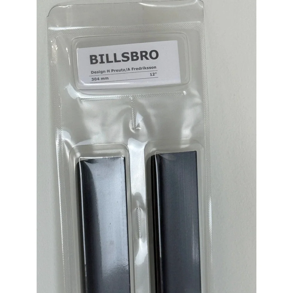 New IKEA BILLSBRO Handle Anthracite 12
